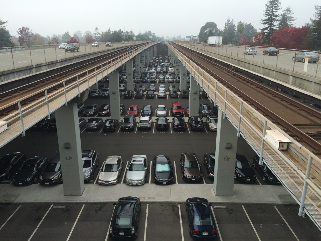 Rockridge BART station, Oakland, CA